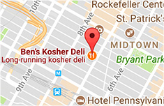 Map of Our Manhattan, NYC Location