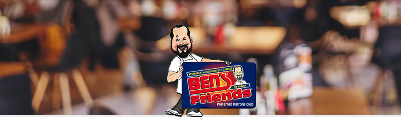 Ben’s Friends Preferred Patrons Club Card