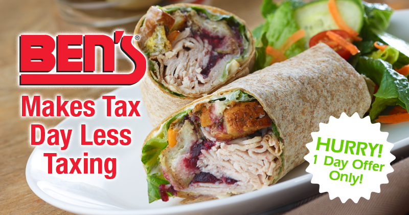 Ben's Makes Tax Day Less Taxing