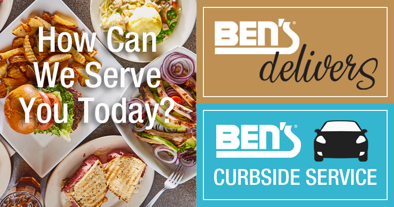 Ben's Online Ordering, Delivery & Curbside Service