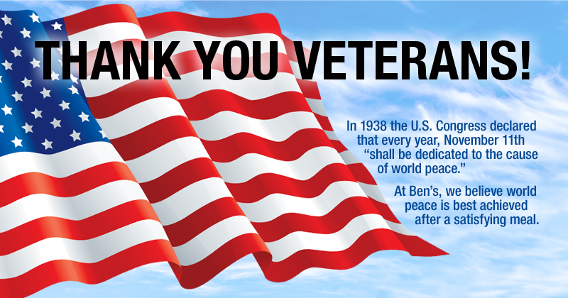Thank You Veterans
