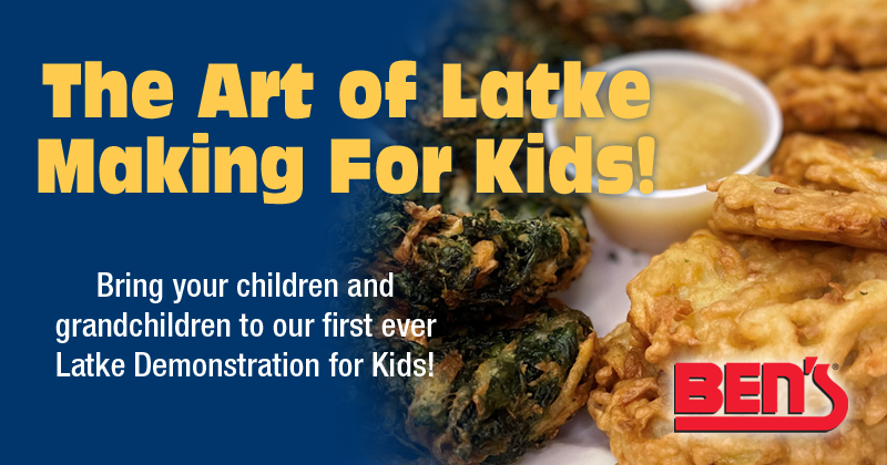 The Art of Latke Making For Kids
